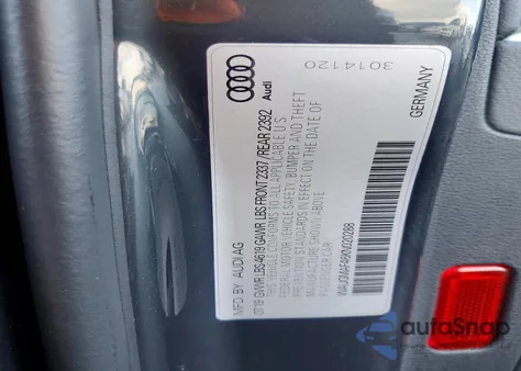 2019 Audi A4 Premium z USA, uszkodzony, nr VIN WAUGMAF46KN020288